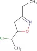 5-(1-Chloroethyl)-3-ethyl-4,5-dihydro-1,2-oxazole