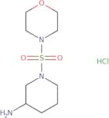 1-(Morpholine-4-sulfonyl)piperidin-3-amine hydrochloride