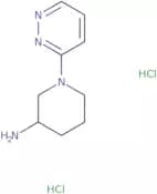 1-(Pyridazin-3-yl)piperidin-3-amine dihydrochloride
