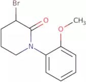 3-Bromo-1-(2-methoxyphenyl)piperidin-2-one