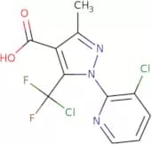 5-(Chlorodifluoromethyl)-1-(3-chloropyridin-2-yl)-3-methyl-1H-pyrazole-4-carboxylic acid