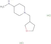 N-Methyl-1-(oxolan-3-ylmethyl)piperidin-4-amine dihydrochloride