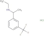 Ethyl({1-[3-(trifluoromethyl)phenyl]ethyl})amine hydrochloride
