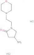 4-Amino-1-[2-(morpholin-4-yl)ethyl]pyrrolidin-2-one dihydrochloride