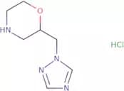2-(1H-1,2,4-Triazol-1-ylmethyl)morpholine hydrochloride