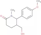 5-(Hydroxymethyl)-6-(4-methoxyphenyl)-1-methylpiperidin-2-one