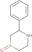 3-​Phenyl-thiomorpholine 1-​oxide