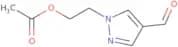 2-(4-Formyl-1H-pyrazol-1-yl)ethyl acetate