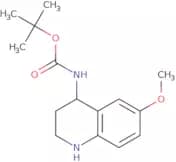 tert-Butyl N-(6-methoxy-1,2,3,4-tetrahydroquinolin-4-yl)carbamate