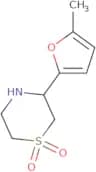 3-​(5-​Methyl-​2-​furanyl)​-thiomorpholine 1,​1-​dioxide