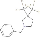 1-Benzyl-3,3-bis(trifluoromethyl)pyrrolidine
