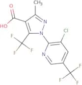 1-[3-Chloro-5-(trifluoromethyl)pyridin-2-yl]-3-methyl-5-(trifluoromethyl)-1H-pyrazole-4-carboxylic…
