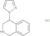 4-(1H-Pyrazol-1-yl)-1,2,3,4-tetrahydroisoquinoline hydrochloride