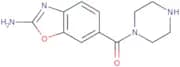 6-(Piperazine-1-carbonyl)-1,3-benzoxazol-2-amine