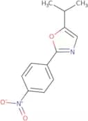 2-(4-Nitrophenyl)-5-(propan-2-yl)-1,3-oxazole