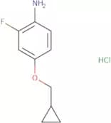 4-(Cyclopropylmethoxy)-2-fluoroaniline hydrochloride