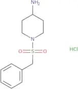 1-Phenylmethanesulfonylpiperidin-4-amine hydrochloride