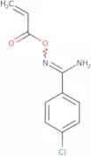 [Amino(4-chlorophenyl)methylidene]amino prop-2-enoate