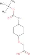 rac-2-{[(1R,4R)-4-{[(tert-Butoxy)carbonyl]amino}cyclohexyl]oxy}acetic acid