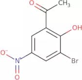 1-(3-Bromo-2-hydroxy-5-nitro-phenyl)-ethanone