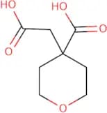 4-(Carboxymethyl)oxane-4-carboxylic acid