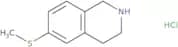 6-(Methylthio)-1,2,3,4-tetrahydroisoquinoline hydrochloride