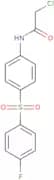 2-Chloro-N-[4-(4-fluorobenzenesulfonyl)phenyl]acetamide