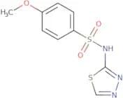 4-Methoxy-N-(1,3,4-thiadiazol-2-yl)benzene-1-sulfonamide