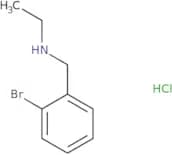 [(2-Bromophenyl)methyl](ethyl)amine hydrochloride