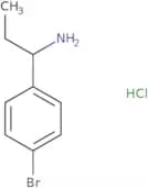 1-(4-Bromophenyl)propan-1-amine hydrochloride