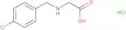 2-{[(4-Chlorophenyl)methyl]amino}acetic acid hydrochloride