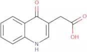 2-(4-Hydroxyquinolin-3-yl)acetic acid