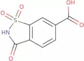 1,1,3-Trioxo-2,3-dihydro-1,2-benzothiazole-6-carboxylic acid
