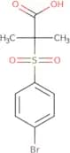2-(4-Bromobenzenesulfonyl)-2-methylpropanoic acid