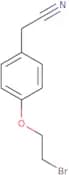 2-[4-(2-Bromoethoxy)phenyl]acetonitrile