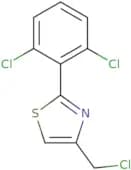 4-(Chloromethyl)-2-(2,6-dichlorophenyl)-1,3-thiazole