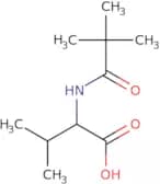 2-(2,2-Dimethylpropanamido)-3-methylbutanoic acid
