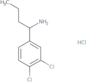 1-(3,4-Dichlorophenyl)butan-1-amine hydrochloride