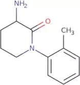 3-Amino-1-(2-methylphenyl)piperidin-2-one