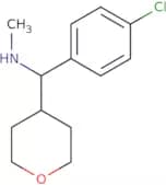 [(4-Chlorophenyl)(oxan-4-yl)methyl](methyl)amine