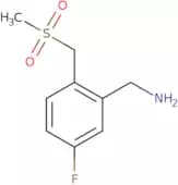 [5-Fluoro-2-(methanesulfonylmethyl)phenyl]methanamine