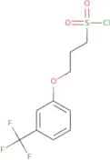 3-[3-(Trifluoromethyl)phenoxy]propane-1-sulfonyl chloride