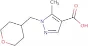 5-Methyl-1-[(oxan-4-yl)methyl]-1H-pyrazole-4-carboxylic acid