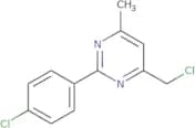 4-(Chloromethyl)-2-(4-chlorophenyl)-6-methylpyrimidine