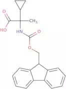 2-Cyclopropyl-2-({[(9H-fluoren-9-yl)methoxy]carbonyl}amino)propanoic acid