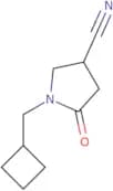 1-(Cyclobutylmethyl)-5-oxopyrrolidine-3-carbonitrile