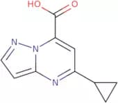 5-Cyclopropylpyrazolo[1,5-a]pyrimidine-7-carboxylic acid