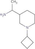 1-(1-Cyclobutylpiperidin-3-yl)ethan-1-amine