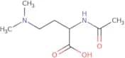 4-(Dimethylamino)-2-acetamidobutanoic acid