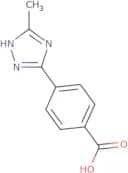 4-(5-Methyl-4H-1,2,4-triazol-3-yl)benzoic acid